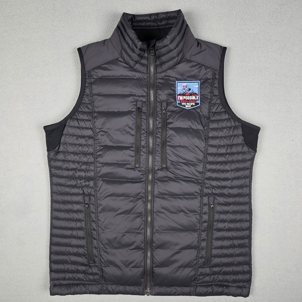 Kuhl Spyfire Vest Mens Medium Black Projekt Down YPO Pacific West Executive